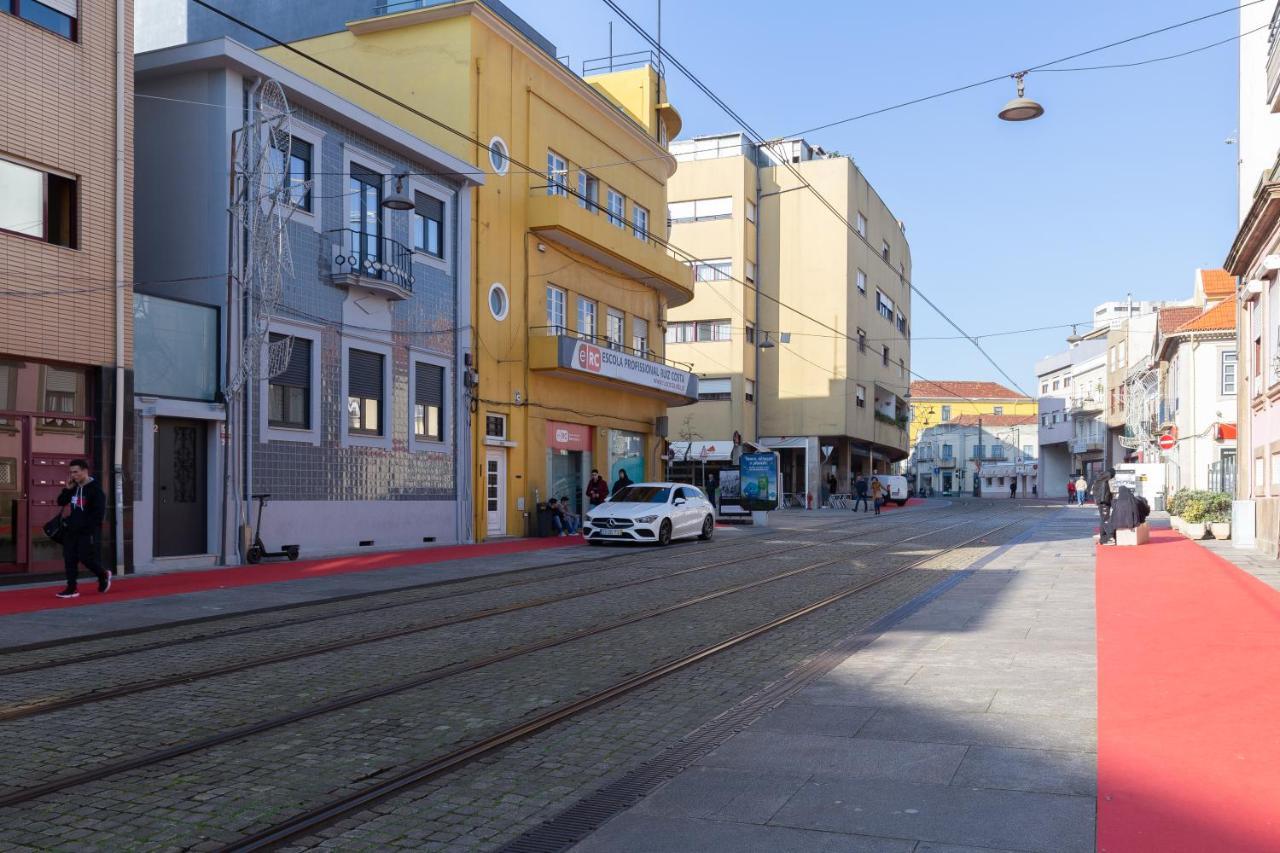 Host Wise - Trendy Bright Flats With Jacuzzi - 5 Min Beach Matosinhos  Kültér fotó